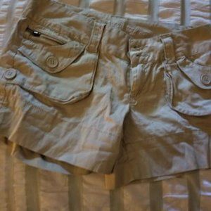 khaki safari shorts